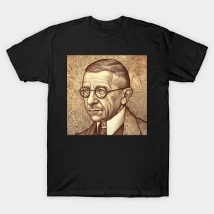 Jean-Paul Sartre T-Shirt